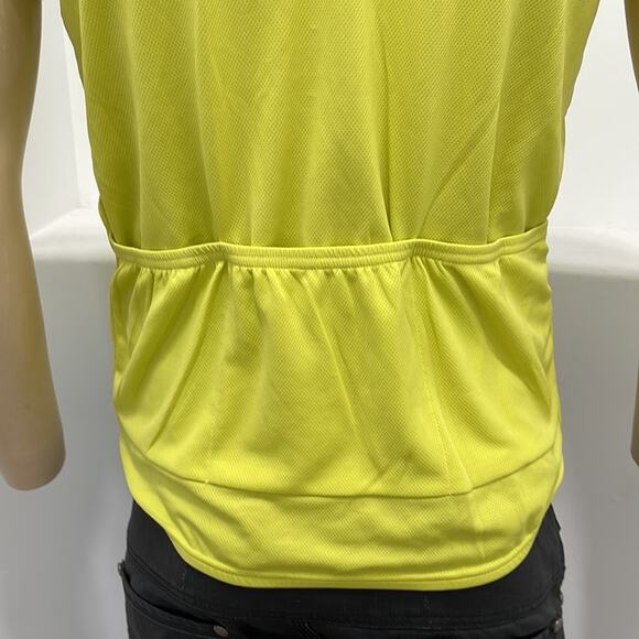 ecos Performance Wear Short Sleeve  T-Shirt Green Zipper Pockets Size  M NWT - Picture 4 of 9